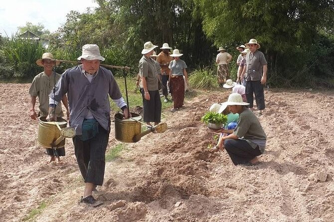 Full Day Siem Reap Farm Tour with Cooking Class and Monk Blessing - A morning of farm work and village life