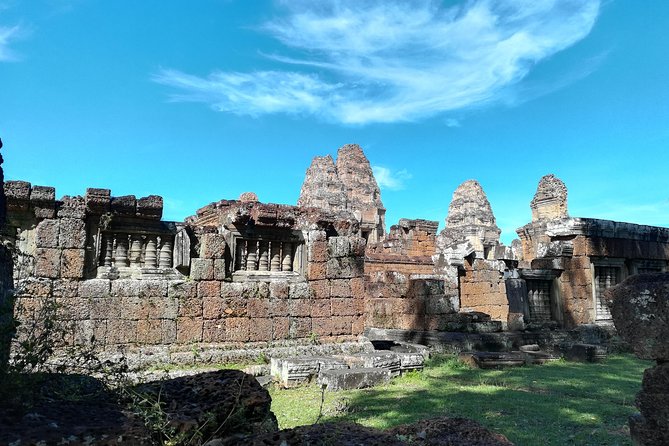 Grand Circuit with Banteay Srei and Banteay Samre Tour - Pre Rup closes with a strong silhouette