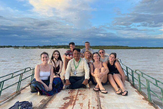 Half Day Kompong Pluck stilt home Village on Tonle Sap & Sunset - Sunset on Tonle Sap
