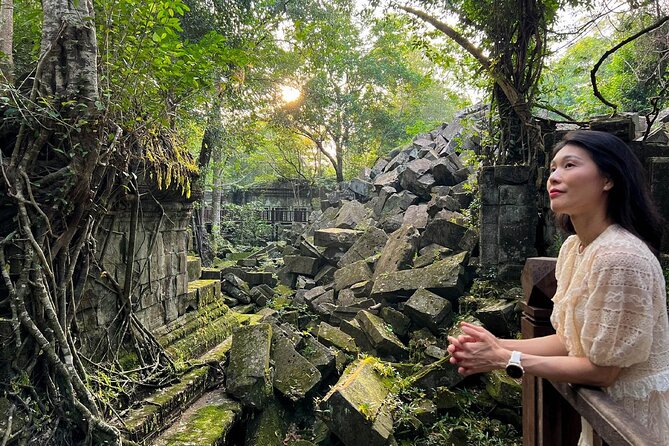 Kulen Mountain Beng Mealea and Banteay Srei Tour from Siem Reap - Beng Mealea, where the jungle takes over
