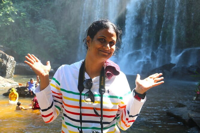 Kulen Mountain Waterfall and Historical Wonders Private Tour - The reclining Buddha and sacred mountain history