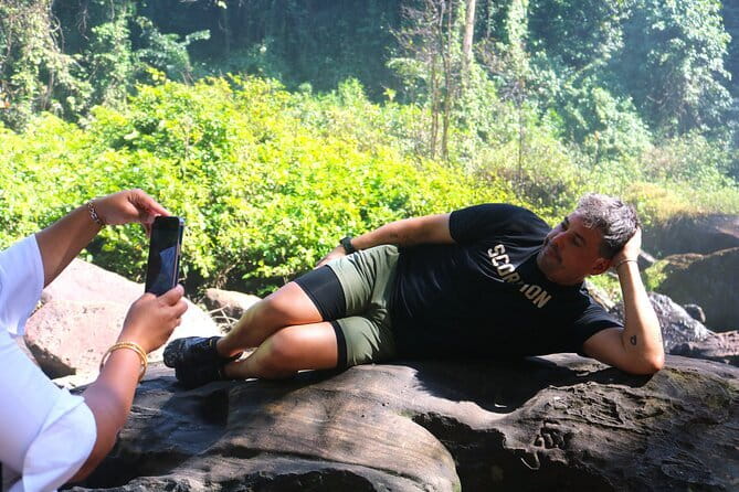Kulen Mountain Waterfall and Historical Wonders Private Tour - Entering Phnom Kulen National Park