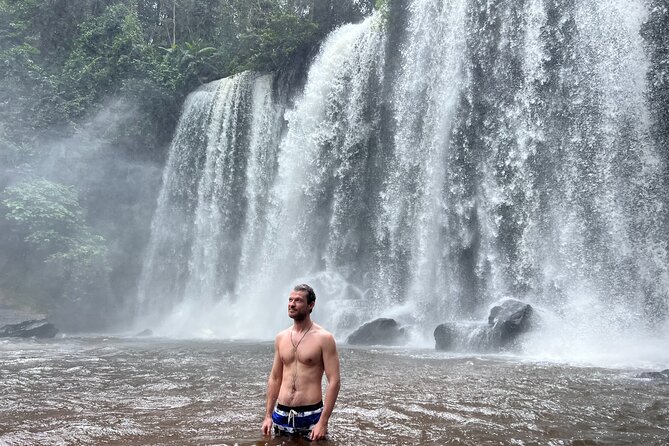 Kulen Mountain Waterfall Tour with Picnic Lunch from Siem Reap - Three hours at Phnom Kulen Waterfall