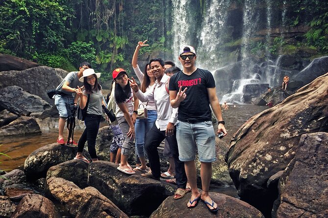 Kulen Mountain with Beng Mealea and Tonle Sap Small Group Tour - The reclining Buddha at Preah Ang Thom