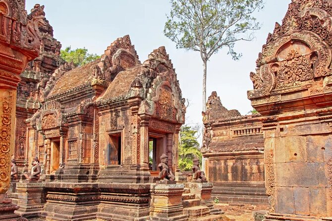 Kulen Mountain With Ticket included Plus Banteay Srei Temple Tour - The waterfall brings a welcome change of pace
