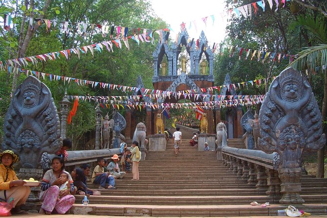 Kulen Waterfall & 1000 Linga River Small-Group Tours - The waterfall, forest, and swimming pools