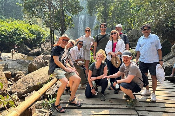 Kulen Waterfall and Banteay Srei -Lady Temple - Pre Rup adds a different shape to the day