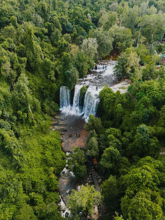 Kulen Waterfall: Rise and Shine with Cliff, Village w/ Guide - The ride from Siem Reap into the countryside