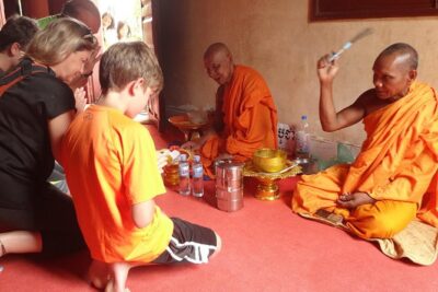 Monk Blessing Ceremony