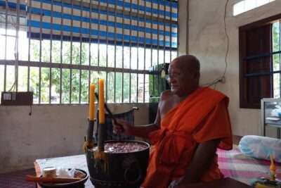 Monk Blessing Ceremony in Siem Reap