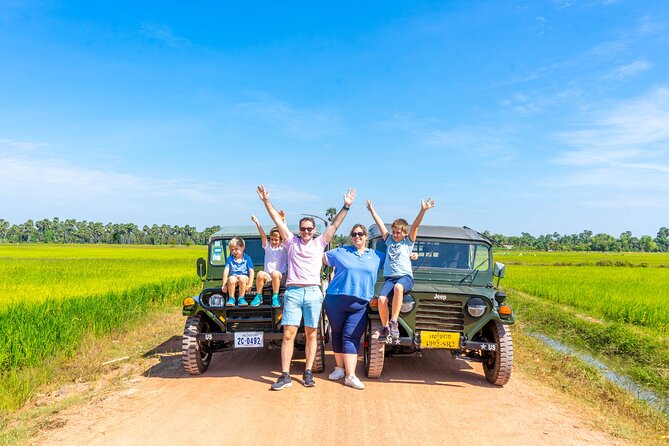 Morning Countryside Jeep Tour - Leaving Siem Reap by Army Jeep