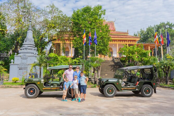 Morning Countryside Jeep Tour - West Baray, a temple, and a Buddhist blessing