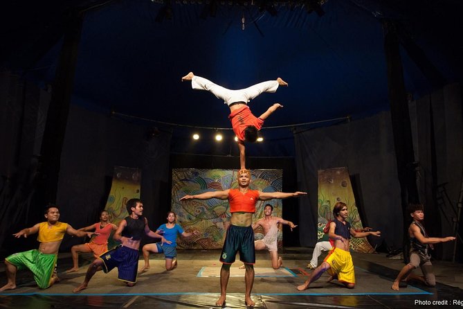Phare, The Cambodian Circus with Round-Trip Tuk Tuk Transfer - The venue, food, and souvenir stop