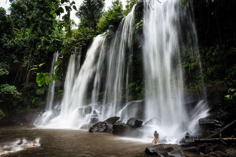 Phnom Kulen Waterfall & the Sacred 1000 Lingas (with Lunch) - Phnom Kulen’s viewpoint and rugged mountain scenery