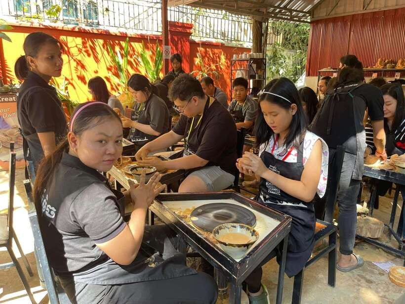 Pottery Classes Siem Reap with Pick up Drop off - The tuk tuk ride into Siem Reap town