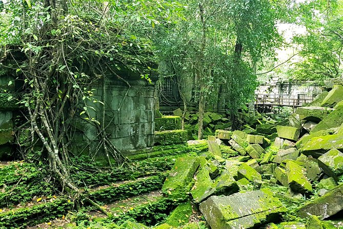Private 1Day Tour: Kulen mountain, Beng Mealea, - Entering Beng Mealea’s broken jungle temple