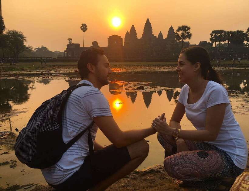 Private Angkor Wat Sunrise Tours And Sunset Floating Village - Key points at a glance