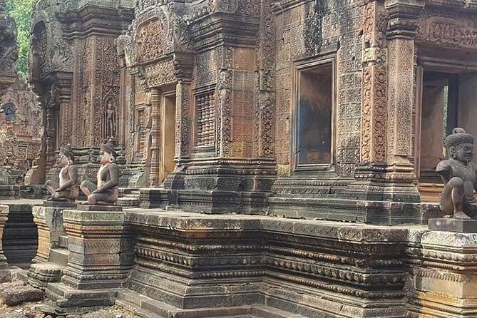 Private Day Angkor Wat Temple and Banteay Srei Temple Tour - Banteay Srei: the finest close-up carving of the day