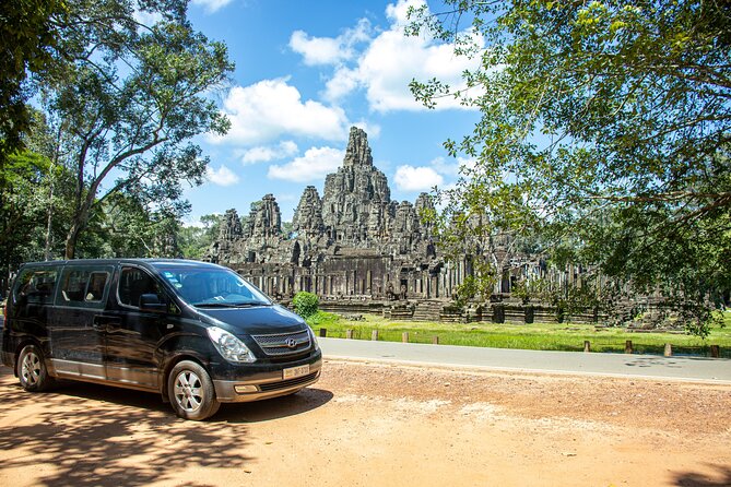 Private Guided Tour To Angkor Wat & Its Surrounding-Angkor Park - Meeting the stone faces of Bayon