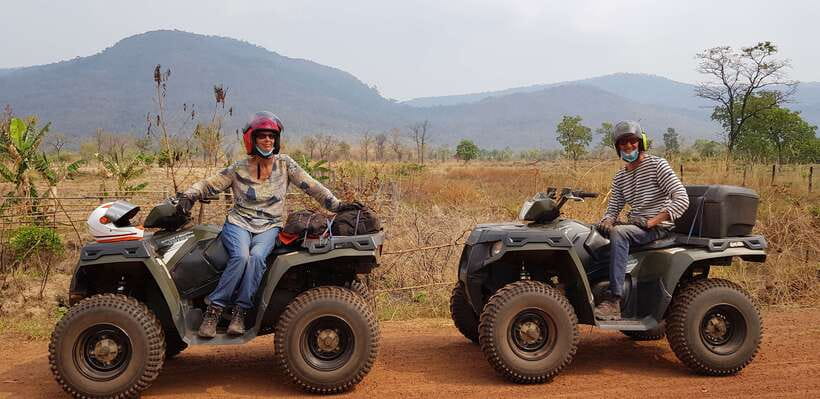 Siem Reap: 4-Hour Countryside Quad Bike Tour - Rice paddies, water buffaloes, and village roads