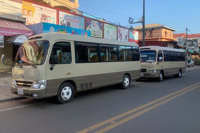 Siem Reap Angkor Airport to Siem Reap City by Shuttle Bus - Landing at Siem Reap Angkor International Airport