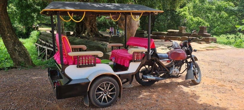 Siem Reap: Angkor Temples Tour by a Private Tuk Tuk - Bayon and the stone faces of the old city