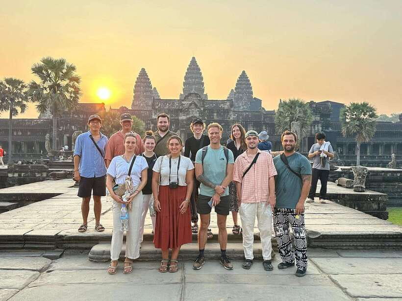 Siem Reap: Angkor Wat: Small-Group Sunrise or Sunset Tour - Angkor Thom, Bayon, and the faces of the Khmer Empire