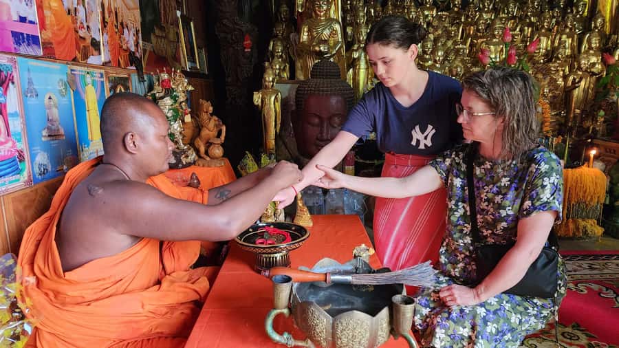Siem Reap Cambodian Buddhist Water Blessing and Local Market - Practical advice for a respectful visit