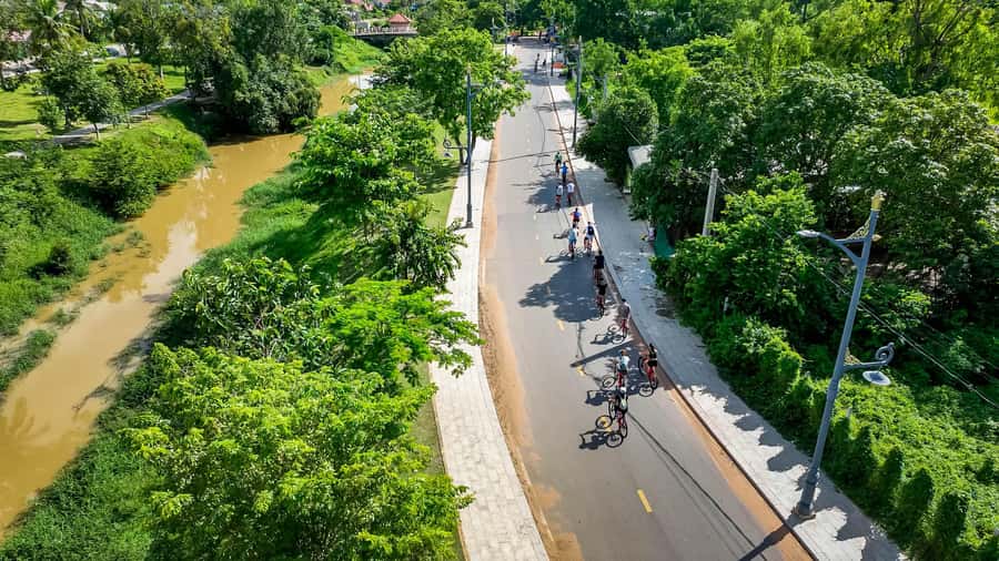 Siem Reap City Haft Day Bike Tour - How hard is the cycling?