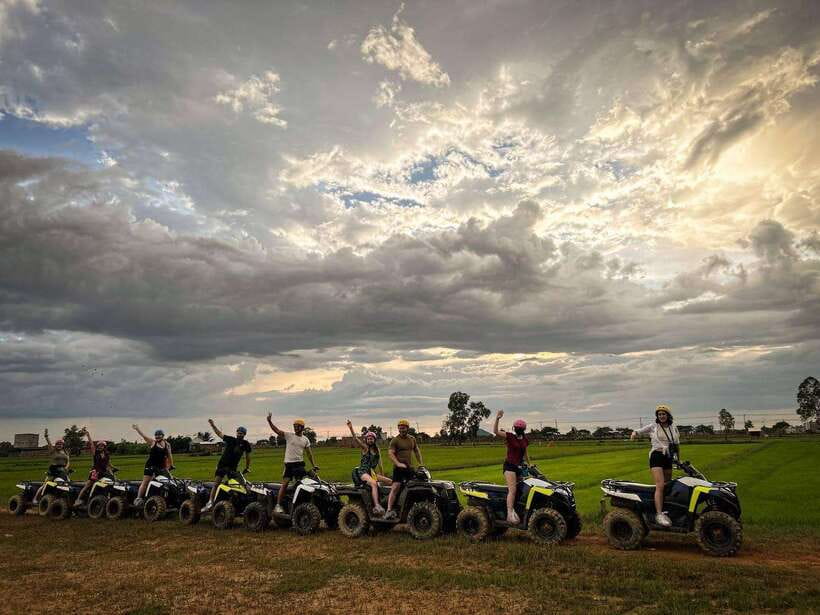 Siem Reap: Countryside Khmer village Tour by Quad Bike & ATV - The crocodile farm stop