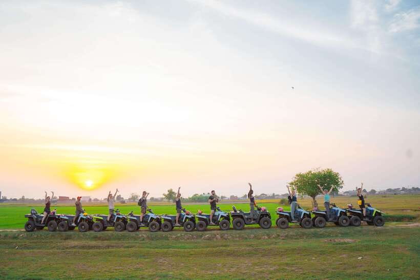 Siem Reap: Countryside Quad Bike Sunset Adventure - Quick take on the countryside quad ride