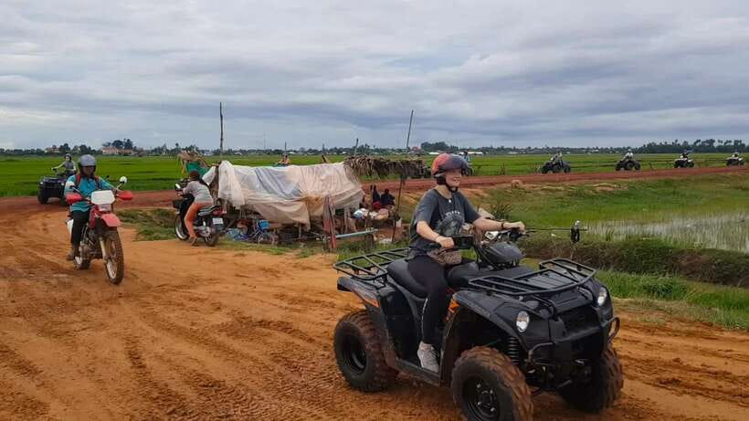 Siem Reap: Countryside Quad Bike Sunset Adventure - Safety training before you touch the trail