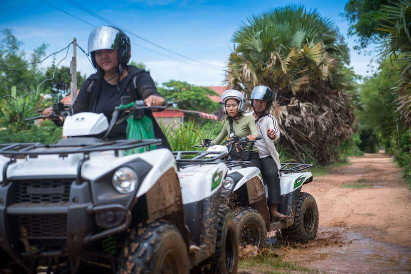 Siem Reap: Countryside Quad Bike Sunset Adventure - Sunset at Baitang Siem Reap