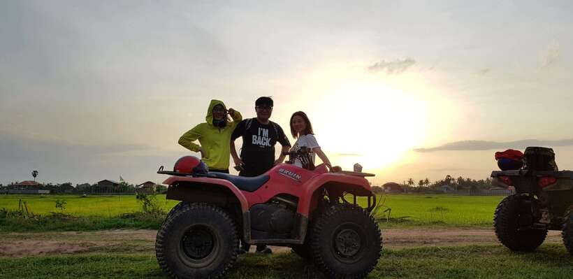 Siem Reap: Countryside Quad Bike Sunset Adventure - What to pack for a dusty, changeable afternoon