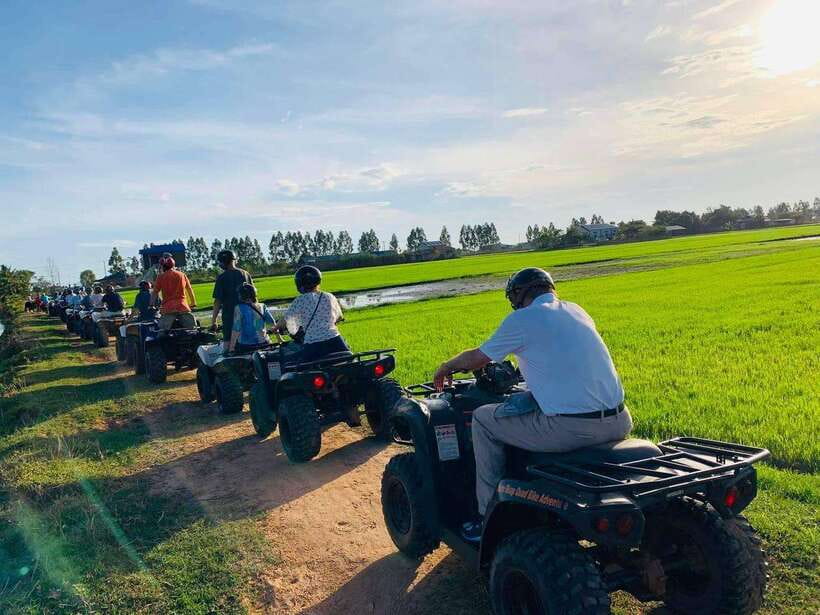 Siem Reap: Countryside Quad Tour - From Training Area to Paddy Fields