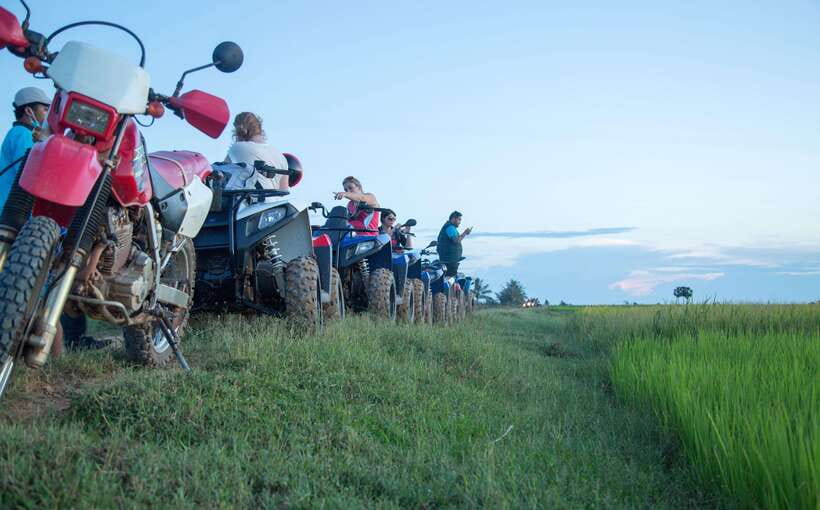Siem Reap: Countryside Quad Tour - Sunset Over the Paddy Fields