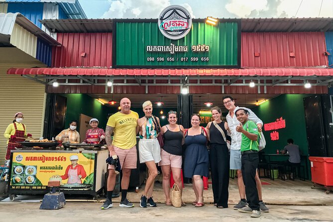 Siem Reap Evening Food Tour - Inclusive 5 stops Local Tastings - Key points at a glance
