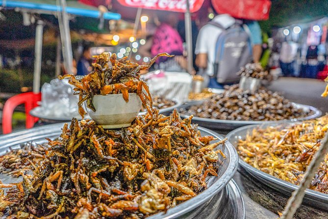 Siem Reap Evening Foodie Vespa Tour / Tuk Tuk Available - Timing, pickup, and group size