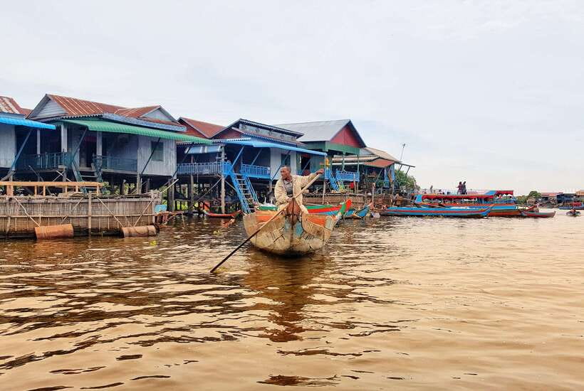 Siem Reap: Floating Village and Sunset Private Boat Tour - The 5:30 pm sunset cruise