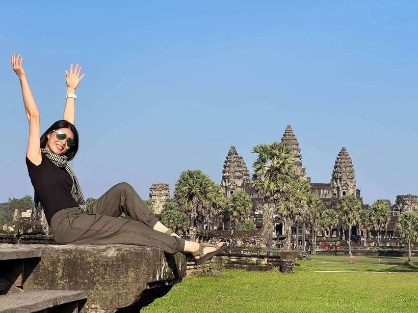 Siem Reap: Full Day Angkor Wat Temple Experience with Sunset - Starting at Angkor Thom’s South Gate