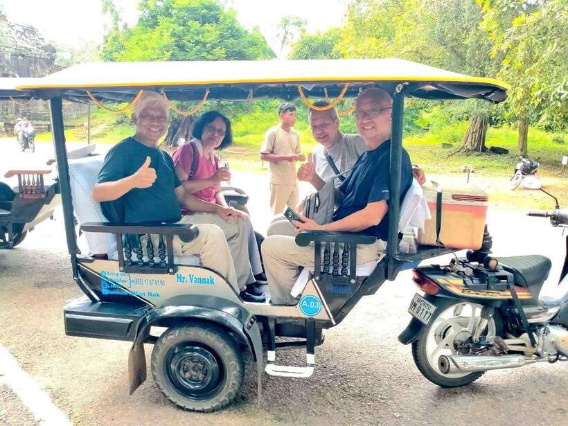Siem Reap: Grand Circle Temples Tour With Private Tuk-Tuk - East Mebon, brick towers and open views