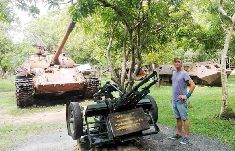 Siem Reap: Khmer Rogue, War museum &landmine museum Day Tour - War Museum Cambodia’s collection of battlefield equipment