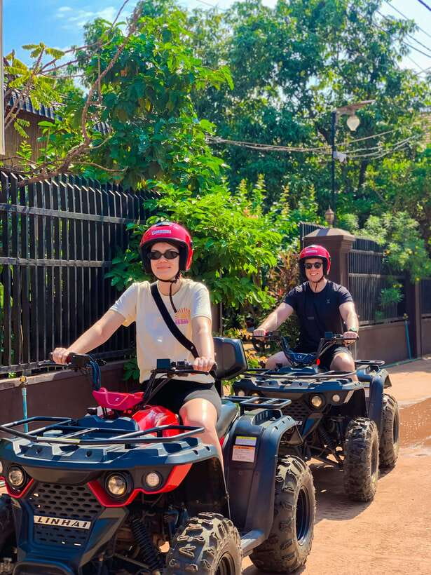 Siem Reap: Khmer Village and Fish Farm ATV Tour - Leaving Siem Reap behind on four wheels