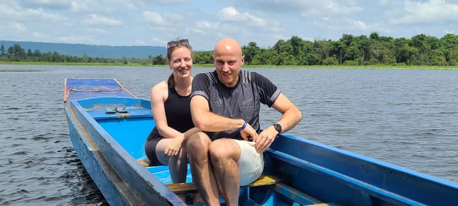 Siem Reap: Kulen Elephant Forest Guided Tour - Walking with the elephants through the forest