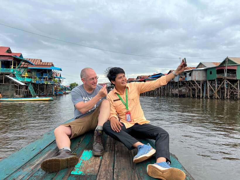 Siem Reap: Kulen Mountain, Beng Mealea and Tonle Sap Tour - Phnom Kulen, sacred water and a reclining Buddha