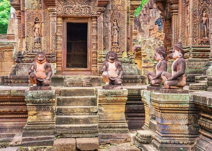 Siem Reap: Kulen Waterfalls and Banteay Srei Tour - Three hours among the trees at Phnom Kulen