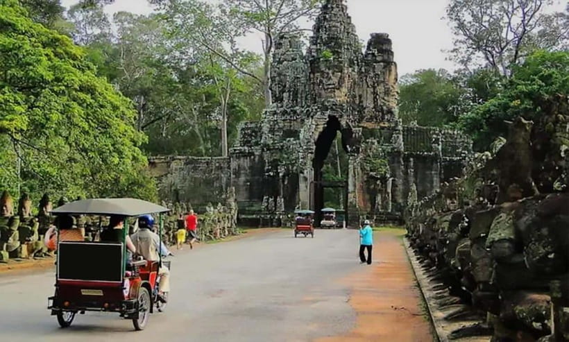Siem Reap : Private Tuk-Tuk Tour of the Magnificent Temples. - Why a private tuk-tuk works well at Angkor