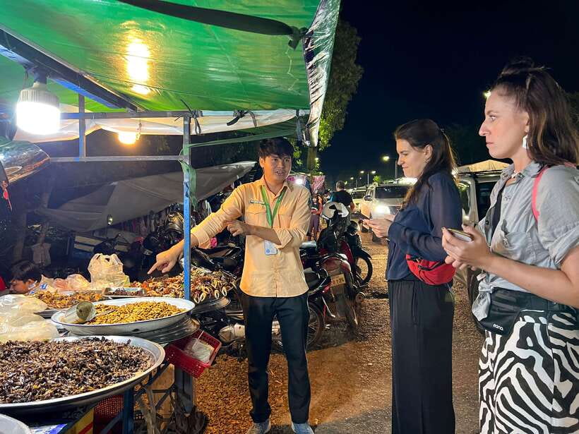 Siem Reap: Street Food Experience by Tuk-Tuk - Made in Cambodia Market adds a useful pause