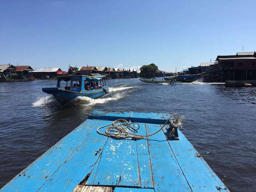 Siem Reap: Tonle Sap, Kampong Phluk & Floating Village Tour - Pickup and the one-hour ride from Siem Reap