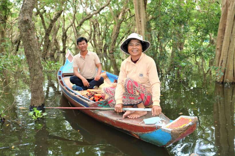 Siem Reap: Tonle Sap Lake - Fishing Village & Flooded Forest - The 30-minute boat ride